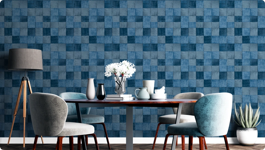 Bold Blue wallpaper collection perfect for your home